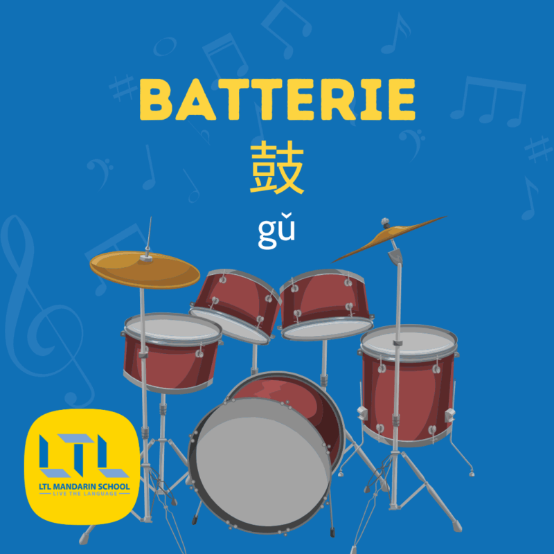 Batterie en chinois